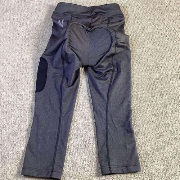 Pearl Izumi Women's Cycling Bike Capri Padded Tights 3/4 Gray - Picture 2 of 9